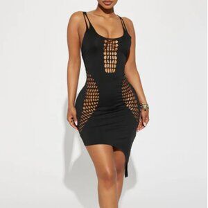 Tina Midi Dress - Black